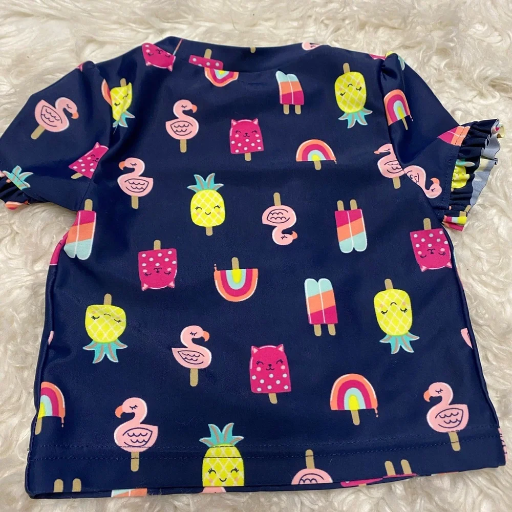 Simple Joys by Carters Rash Guard Size 12 Months